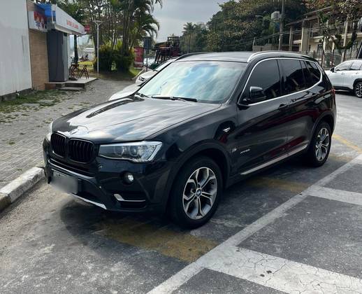 BMW X3 2.0 20I X LINE 4X4 16V GASOLINA 4P AUTOMÁTICO